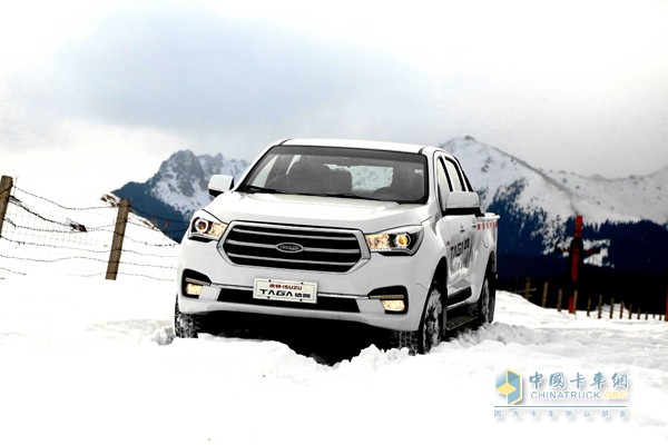 慶鈴汽車TΛGΛ達咖勇闖冰雪極地