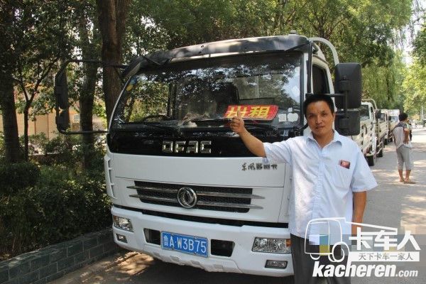 老李點贊東風輕卡品質(zhì)