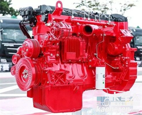歐曼自卸車配裝了康明斯發(fā)動機(jī)