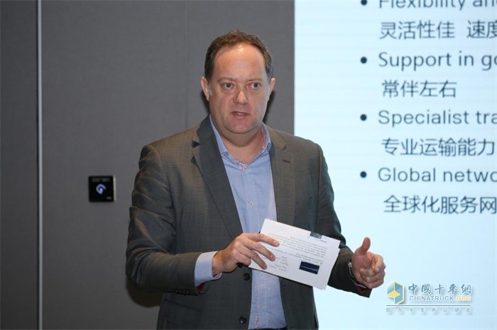 斯堪尼亞融資租賃(中國)有限公司總經理 Matthew Lawrence(馬修·勞倫斯)