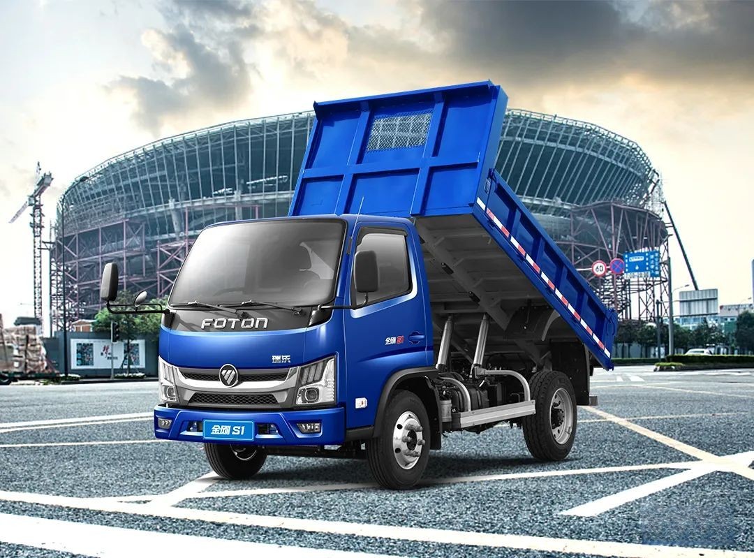 福田瑞沃工程車，X-Truck金剛S1，新藍牌，國六
