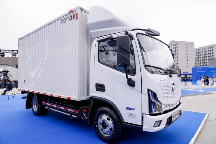 全新一代歐馬可智藍ES1純電輕卡