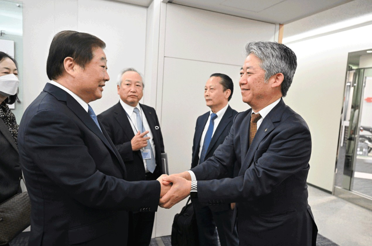 山東重工譚旭光:日本川崎重工與中國山東重工拓展合作領(lǐng)域