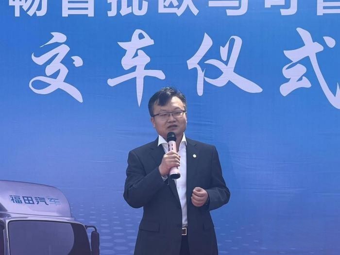 又一批量交付!歐馬可智藍(lán)為保定城市配送綠色轉(zhuǎn)型注入新動(dòng)力