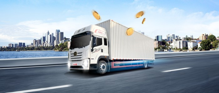 解放青汽JK6 4×2 320馬力大單橋載貨！一身“掙”能量太讓人心動了！