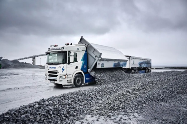 斯堪尼亞:挪威“重量級”純電動卡車總重66噸