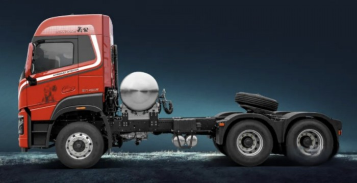 國六b時代高效盈利,你可能需要這臺無憂高創(chuàng)收的大運燃氣重卡