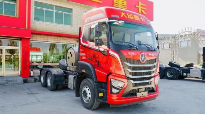 百公里氣耗28.7kg，大運V7H 燃氣牽引車一年多賺3萬元